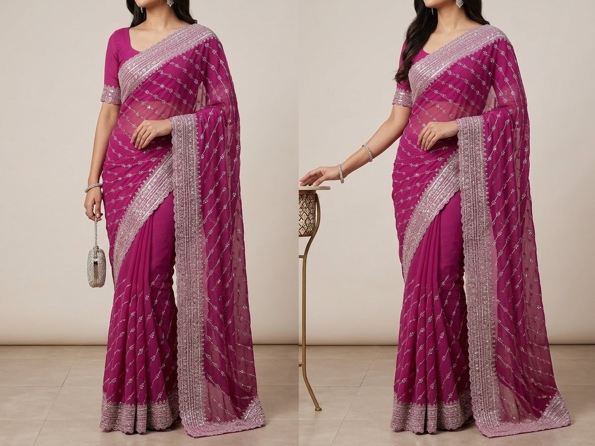 JORJET PARTY SAREE