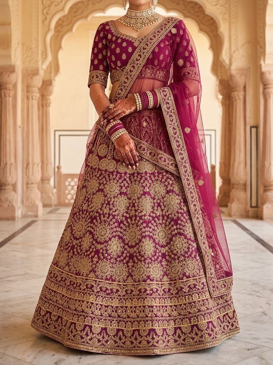 MOKMOL LEHENGA