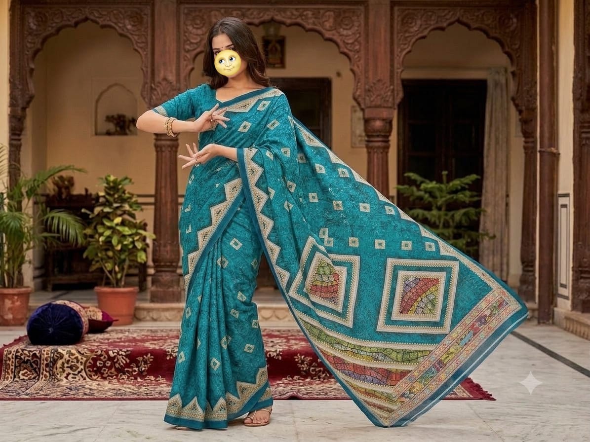 PRINT SAREE
