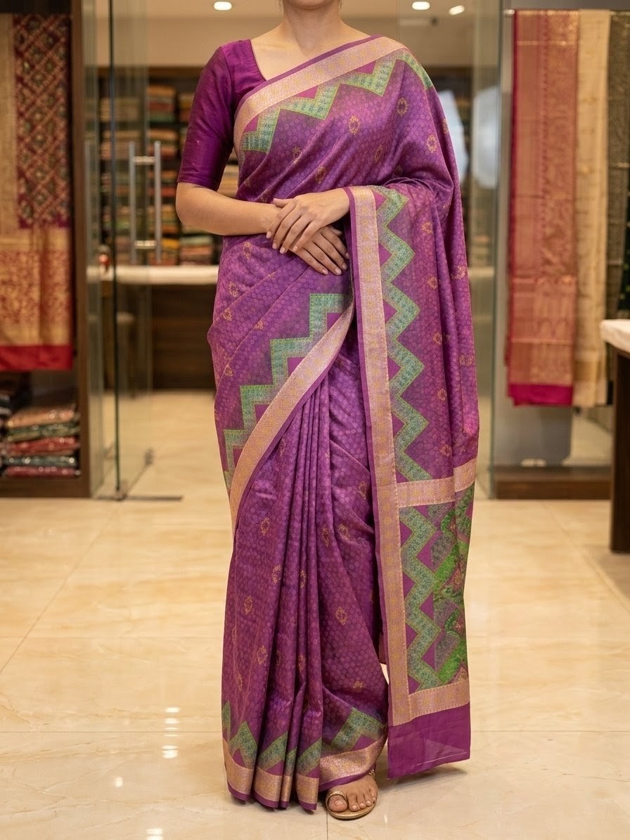 PRINT SAREE