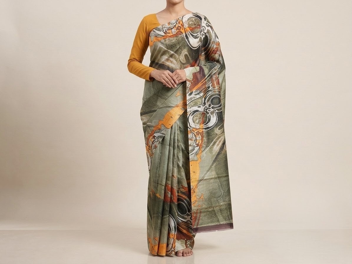 PRINT SAREE