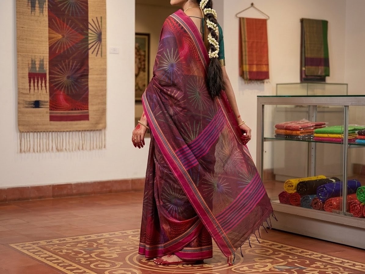PRINT SAREE