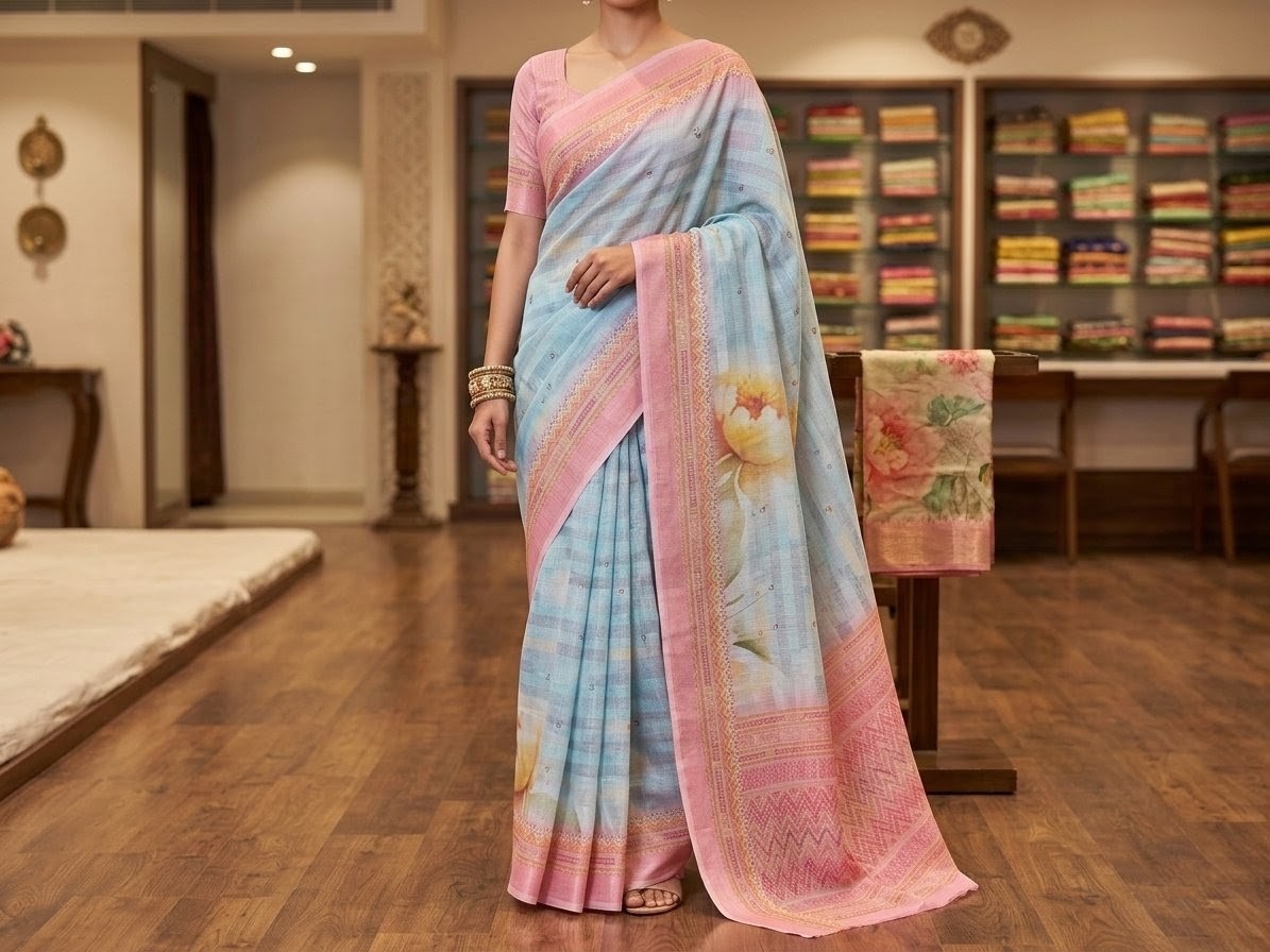 PRINT SAREE