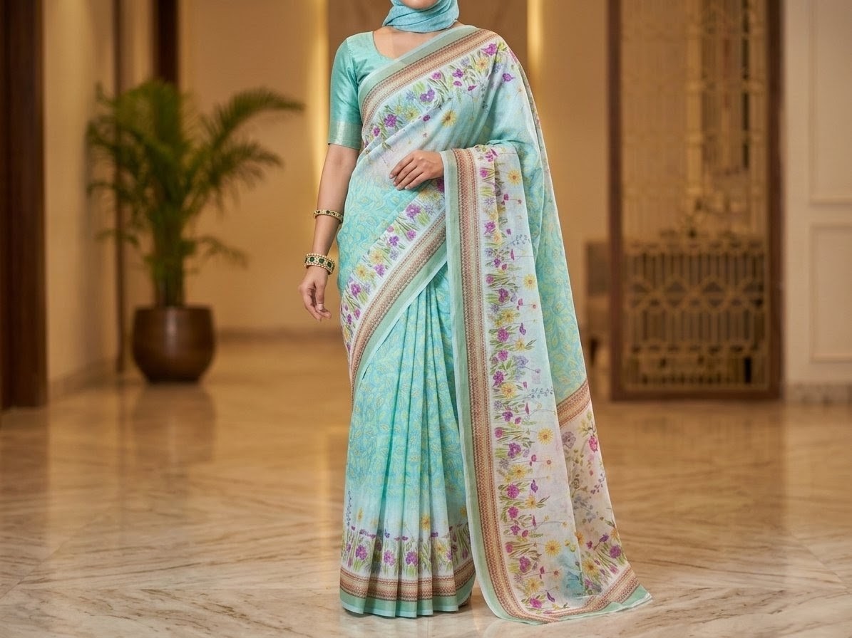 PRINT SAREE