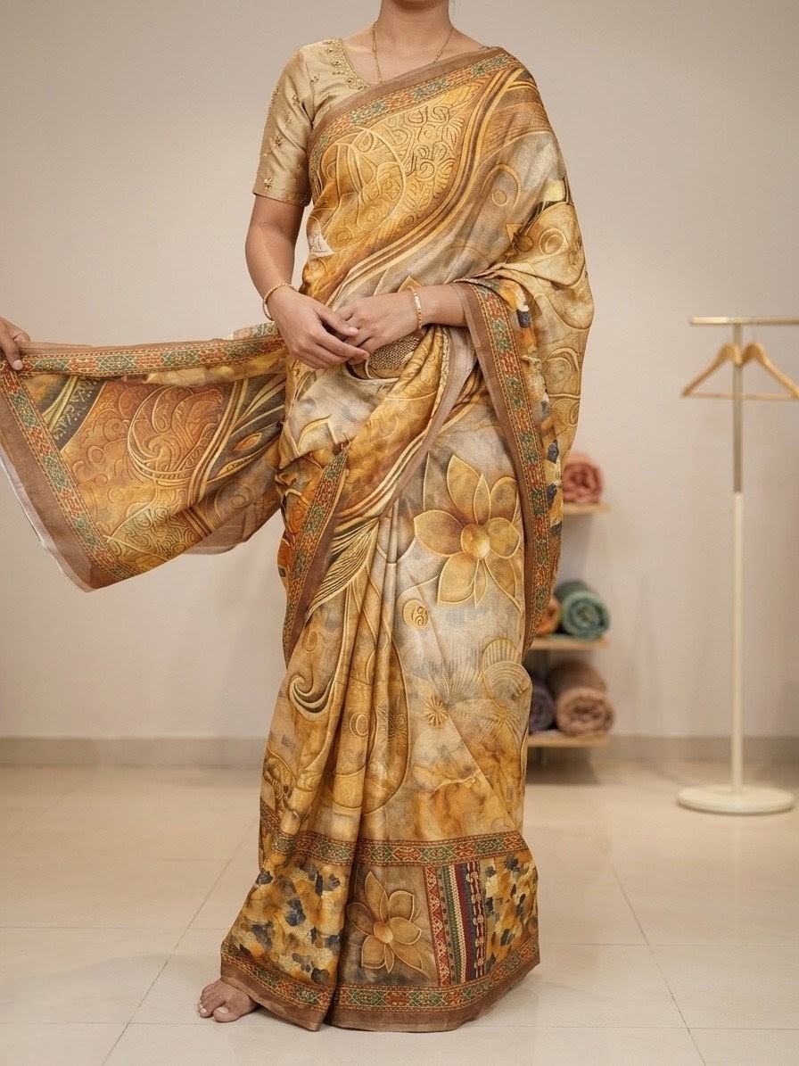 PRINT SAREE